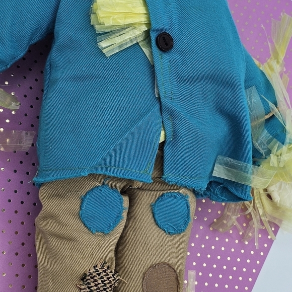 Vintage 1987 Hamilton Presents Scarecrow Wizard of Oz Figure - Picture 5 of 10